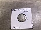 1820 Capped Bust Silver Dime-204 Years Old 90% Silver U.S. Coin 033024-39