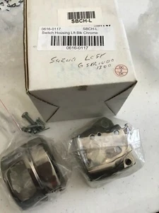 08 - 09 Suzuki GSXR 600 - 750 Smoke Chrome Left Ignition Switch Cover New  - Picture 1 of 3