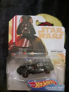 2018 Hot Wheels Character Cars Star Wars DARTH VADER - Box Ship Free - Bild 1 von 2