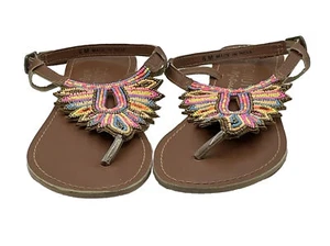 Women’s Beaded Sandals, Coconuts By Matisse, Size 6M (ENV) - Picture 1 of 5