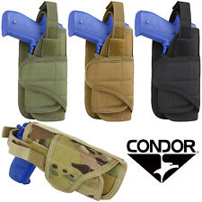 Condor MA69 Tactical Vertical Universal MOLLE Handgun Gun Light Pistol Holster