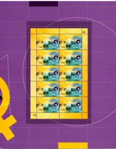 MINT 2011 CENTENARY OF INTERNATIONAL WOMENS DAY STAMP SHEETLET PACK - Picture 1 of 2