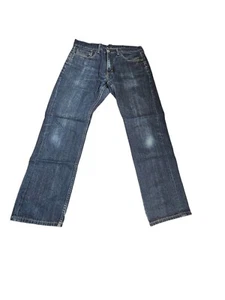 Jeans Levis Hombre 34x32 Azul 559 Calce Relajado Pierna Recta Etiqueta Lavado Medio 34x32 - Imagen 1 de 10