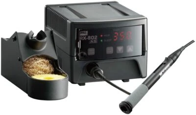 goot solda sem chumbo para ferro sem ponta RX-802AS preto do Japão novo - Imagem 1 de 4