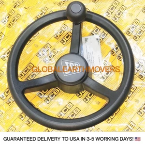 TERNA / SOLLEVATORE TELESCOPICO JCB - VOLANTE ORIGINALE JCB 12" (N. PARTE 331/61629) - Foto 1 di 4