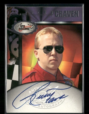 Ricky Craven 1997 Scoreboard Auto - Image 1 of 2