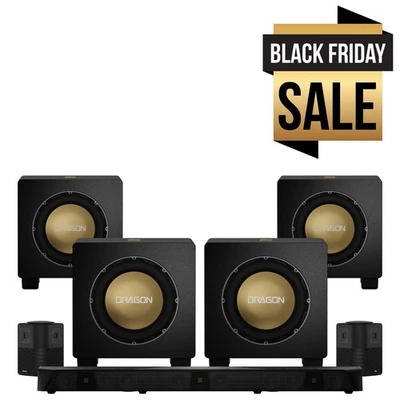 Nakamichi Dragon 11.4.6 with Quad 12" Subwoofers, Dolby Atmos and DTS:X Pro. - Image 1 of 4