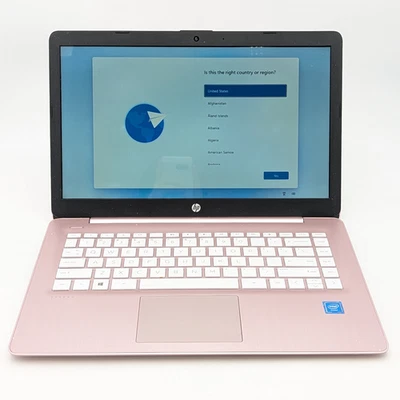 HP Stream 14-cb172wm 14" Intel Celeron N4020 16GB DDR4 64GB eMMC Windows 11 Foto 1 de 4