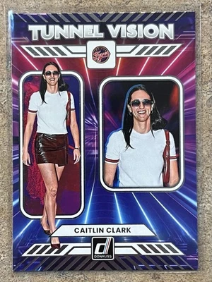 2025 Panini Donruss WNBA - Tunnel Vision Caitlin Clark #1 - Image 1 of 2