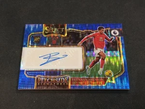 2022-23 PANINI SELECT PREMIER LEAGUE BRENNAN JOHNSON ROOKIE AUTO BLUE PULSAR - Picture 1 of 2