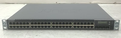 Juniper EX3300 48-Port GbE RJ-45, 4x SFP+ 10GbE Switch | EX3300-48T - Image 1 of 4