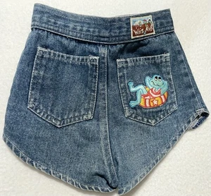 Vintage 1980s - 1990s Whiz Kids Denim Jean Shorts Cut #529 Style 7400 Size 6X - Picture 1 of 7