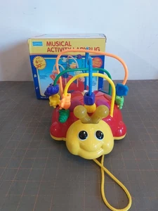 MEGCOS Coccinella Educativa Interattiva Tira Lungo Giocattolo Luci Musica con Scatola - Foto 1 di 16