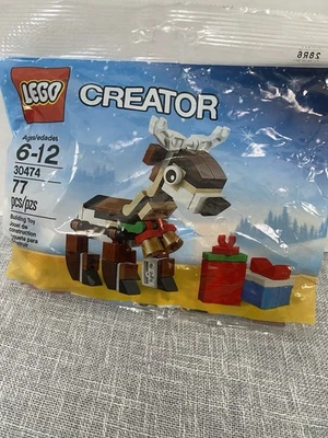 Lego Creator Xmas Reindeer 307474 Holiday Poly Bag Sealed Retired - Image 1 of 4