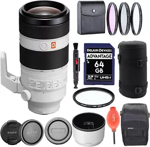 Sony FE 100-400mm F4.5–5.6 GM OSS Camera Lens & Accessory Bundle | SEL100400GM - Picture 1 of 8