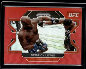 2022 Panini Prizm UFC #1 Derrick Lewis /299 Red - Bild 1 von 2