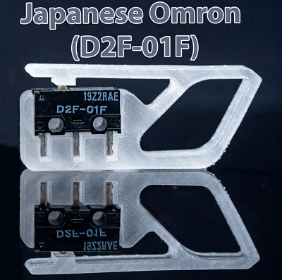 Omron Mikroschalter D2F-01F Japanese Gaming Maus Mouse Micro Switch Microswitch - Bild 1 von 2