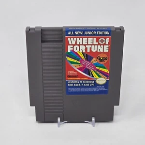 Wheel of Fortune: Junior Edition (Nintendo NES) CLEANED & TESTED - Picture 1 of 2