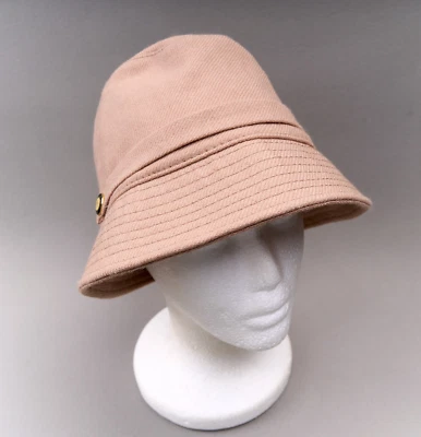 Chapéu balde feminino J Crew lã M/L bege bronzeado 2009 - Imagem 1 de 4