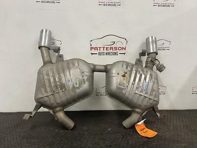 11-158 BMW 335I REAR EXHAUST MUFFLER TAIL PIPE ID 7594771 - Image 1 of 4