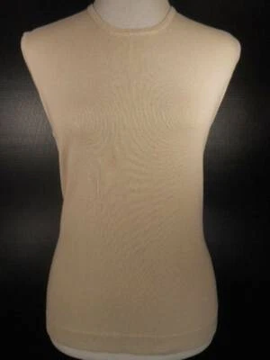 Hermoso suéter sin mangas de piedra beige Woolrich grande para mujer Foto 1 de 4