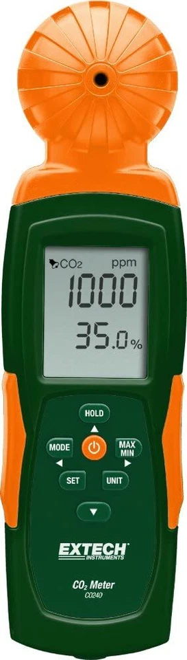 Extech CO240 Handheld Indoor Air Quality and Carbon Dioxide Meter - Image 1 of 1