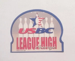 USBC League High Average Kühlschrankmagnet Bowling Gummi kostenloser Versand - Bild 1 von 3