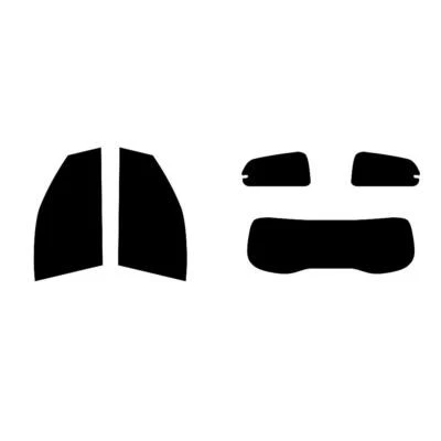 Kit completo de tinte de ventana precortada para Smart Forfour 2014+ película de tinte delantera y trasera Foto 1 de 4