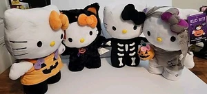 2024 NEW HELLO KITTY HALLOWEEN Greeter Side Stepper Complete Set Of 4 Nwt - Picture 1 of 24