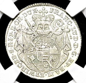 GERMANY, Bamberg. Silver 3 Kreuzer, 1779, Death of John Philip Anthony, NGC MS64 - Picture 1 of 4