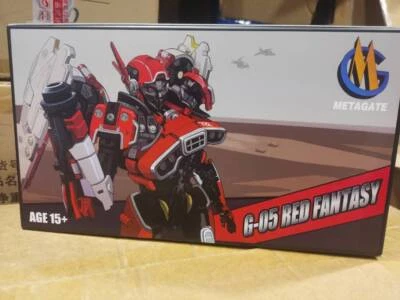 In Stock Metagate G-05 Red Fantasy Shatter Movie Version Transforms Toy Figure - Image 1 of 4