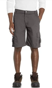 Dickies Men's Tall 11” Cargo Tough Max Duck Short-Relaxed Fit Big (Slate Sz-38) - Picture 1 of 3