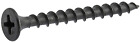 Thread Drywall Screw, 6 X 1-5/8", Black, 221 Pieces