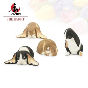 JJM Rabbit Bunny Farm Pet Figure Leporidae Animal Model Collector Toy Kids - Picture 1 of 39
