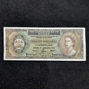 20 Dollars 1976 Belize Reproduction Banknote P-37 - Picture 1 of 4