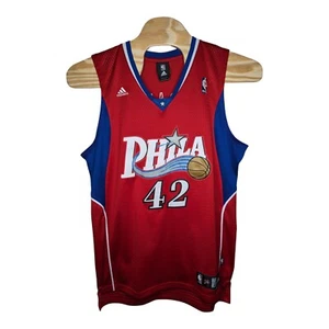 Philadelphia 76ers Elton Brand #42 NBA Jersey Sz Large Adidas Basketball Sixers - Picture 1 of 12