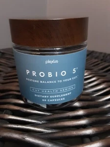 Plexus ProBio 5 Gut Health 60 Capsules Digestive Support Supplement NEW sealed - Picture 1 of 4