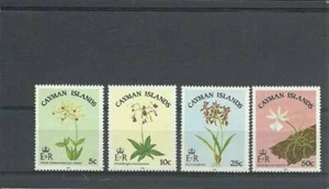 CAYMAN ISLANDS SG605-608 ORCHIDS MNH - Picture 1 of 1