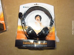 Casque stéréo circumaural connecteur A4Tech HS-7P 3,5 mm NEUF DANS SA BOÎTE - Photo 1/3