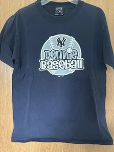 Vintage Don Mattingly Donnie Baseball 1990s Mens M Majestic Cooperstown Yankees - Picture 1 of 4