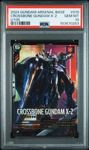 Crossbone Gundam X2 PSA 10 Trading Card Model Toy Good Condition - Picture 1 of 2