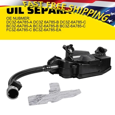 Oil Separator Assembly For 2011-2016 F-250 F-350 Ford F-450 Super F550 Duty 6.7L - Image 1 of 4