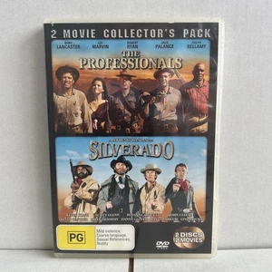 The Professionals & Silverado - 2 Disc DVD Set - Wanted Westerns - R4 PAL - Picture 1 of 2