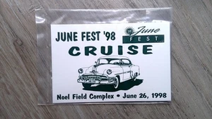 Daytona Trophy June Fest '98 Cruise Plaque Noel Field Complex - Picture 1 of 2