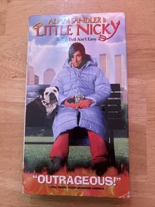 Little Nicky (2000) VHS Tape (PG-13) Adam Sandler Comedy Ozzy Osbourne - Picture 1 of 2