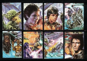 Mali 933 a - h MNH OG Star Wars FREE SHIPPING!! - Picture 1 of 1