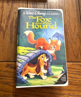 The Fox and the Hound VHS 1994 Black Diamond Disney Film The Classics Original - Image 1 of 3