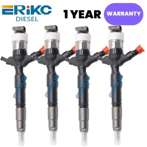 4PC Engine 23670-09360 Diesel Injector for Toyota Hilux Hiace 23670 09360 - Picture 1 of 6
