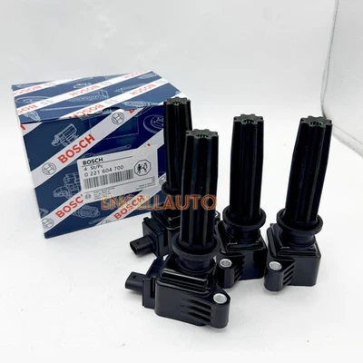 4x Bosch Direct Ignition Coils uf678 For Ford Focus Land Rover LR2 Lincoln MKC Foto 1 de 4