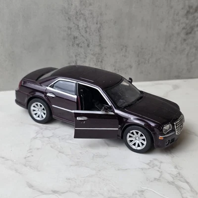 NewRay 1/34 Diecast 2004 Chrysler 300C Hemi Maroon Doors Open 5-3/4 - Image 1 of 4
